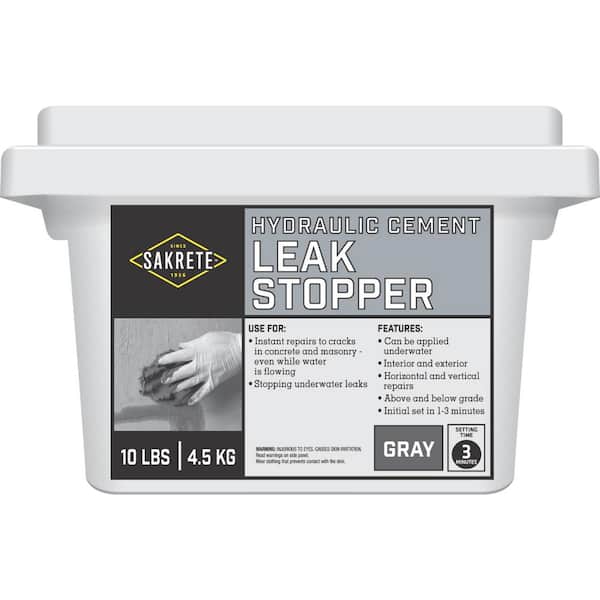 SAKRETE 10 lb. White Leak Stopper Concrete Mix