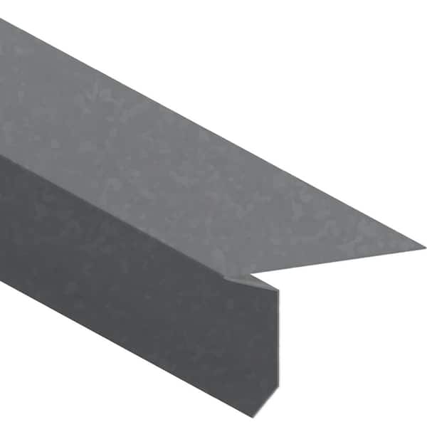Gibraltar Building Products 2-11/16 in. x 2-1/2 in. x 10 ft. 26-Gauge Galvalume Eave Drip Flashing