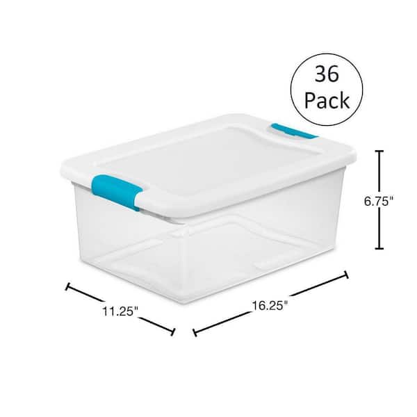 https://images.thdstatic.com/productImages/83962f8b-f1a8-4d27-a050-736cffd7997b/svn/clear-with-white-lid-and-blue-latches-sterilite-storage-bins-36-x-14948012-40_600.jpg