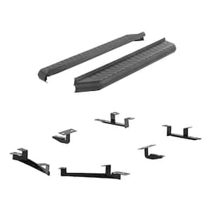 AeroTread 5 x 70-Inch Black Stainless SUV Running Boards, Select Toyota Highlander