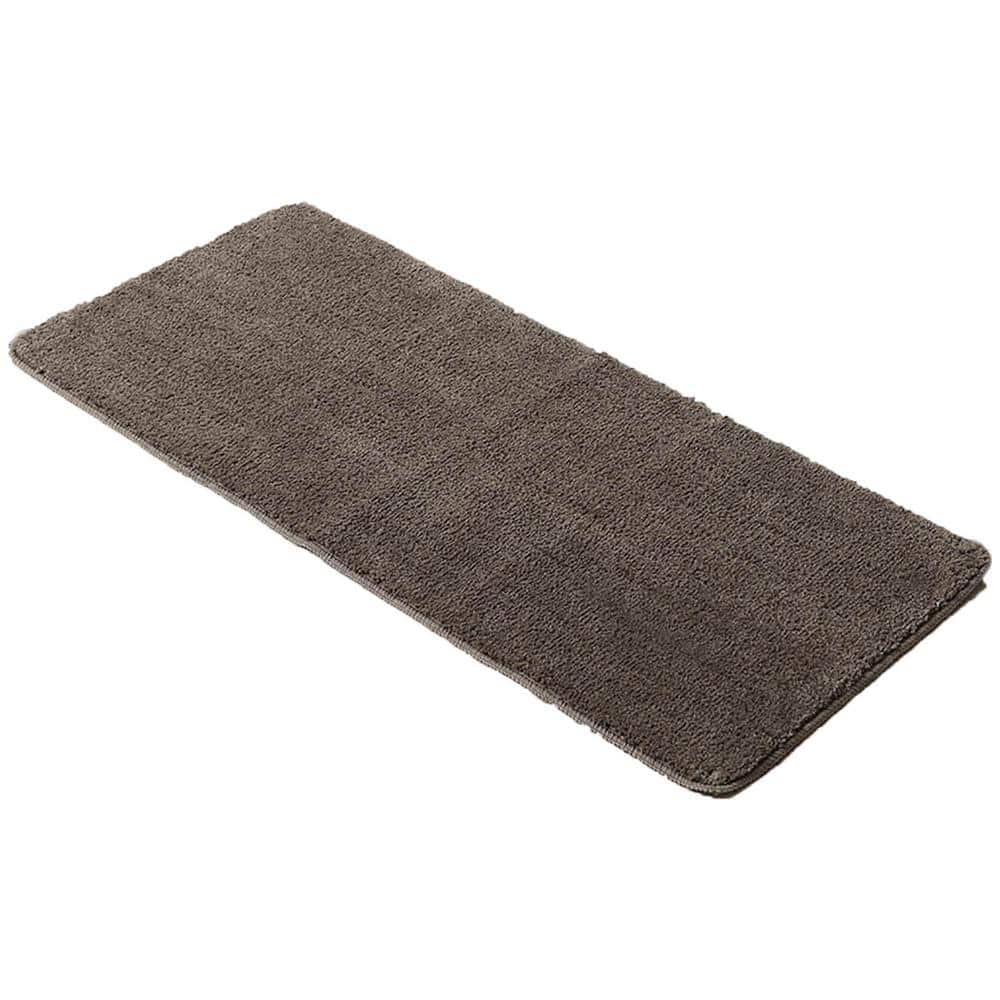 EVIDECO French home goods Brown 20 in. x 48 in. Polyester Microfiber ...