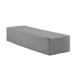 Gray Outdoor Chaise Lounge Funiture Cover