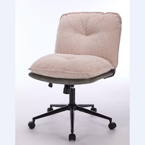 Metal Adjustable Height Wheels Chair in Pink