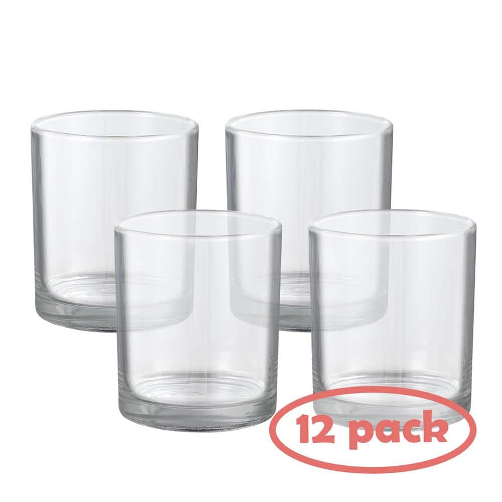 12PK - Votive Candle Holder - Wedding Parties Holiday Home Decor Clear 3-3/