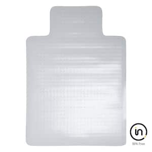 36 x 48 inch Gripper Clear Office Chair Mat for Carpet with lip, Thick 2.2mm