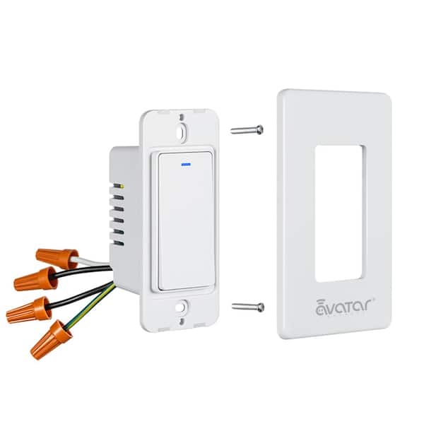 Smart Switch with Remote Control with Alexa/Google Home Light Smart Home Electrical Switch Avatar Controls AWS06F