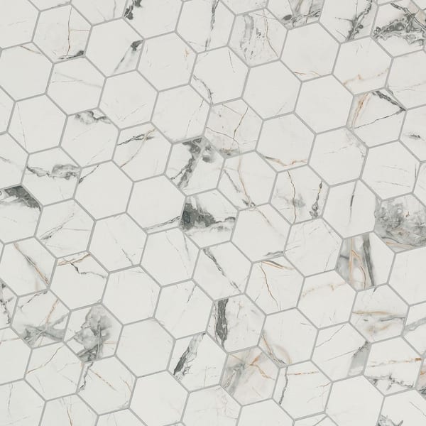MSI Lockson Mix 3 in. Hexagon 11 in. x 13. in x 0.31 in. Matte