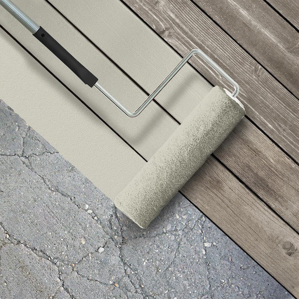 1 gal. #N350-2 Sawgrass Low-Lustre Enamel Interior/Exterior Porch and Patio Floor Paint