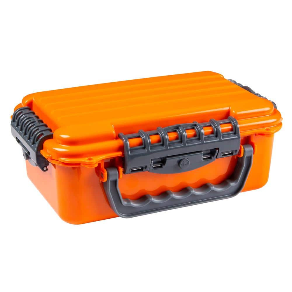 Plano Large ABS Case with Handle in Orange PLA1460HD - The Home Depot