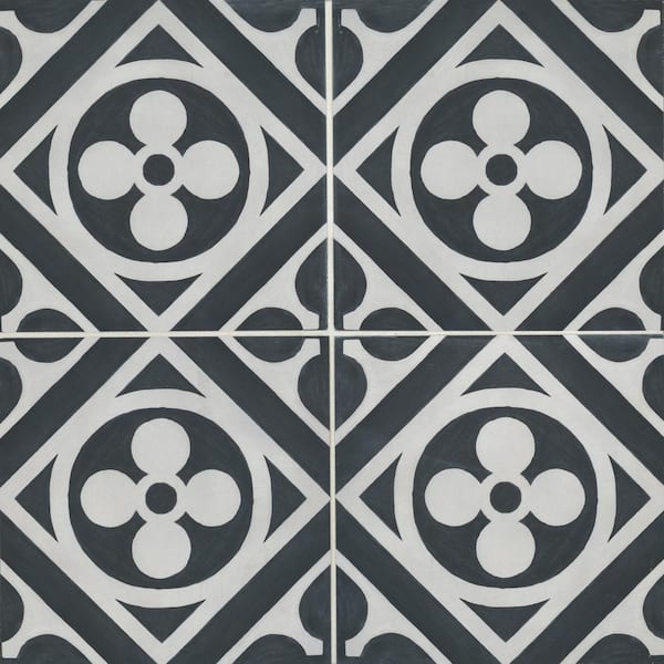 Bedrosians Chateau Square 12 in. x 12 in. Honed Canvas Ocean Porcelain Floor Tile (9.79 sq. ft./Case)