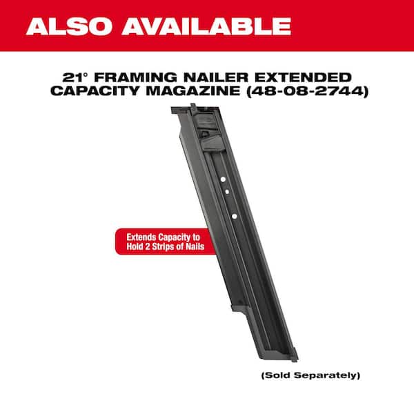 M18 FUEL™ 21 Degree Framing Nailer | Milwaukee Tool