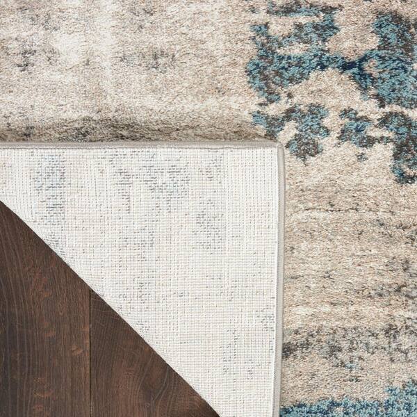 Irisha Cottage Medium Brown Area Rug - 2' x 3' in 2023