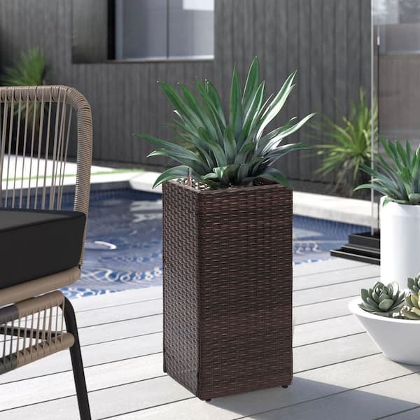 12 inch pots for plants with drainage LE TAUCI 12 Inch Pots for Plants, Ceramic Large Planters for Indoor Pl –  LETAUCI main image 0