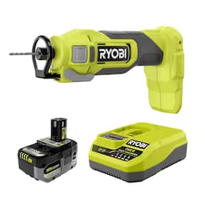 ONE+ 18V Cordless Cut-Out Tool with ONE+ 18V HIGH PERFORMANCE 4.0 Ah Battery and Charger