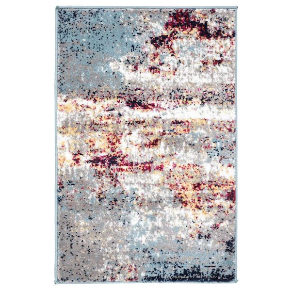 Moderns Shades Abstract Multi 2 ft. x 3 ft. Area Rug