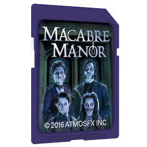 Halloween Digital Decoration SD Card - Macabre Manor