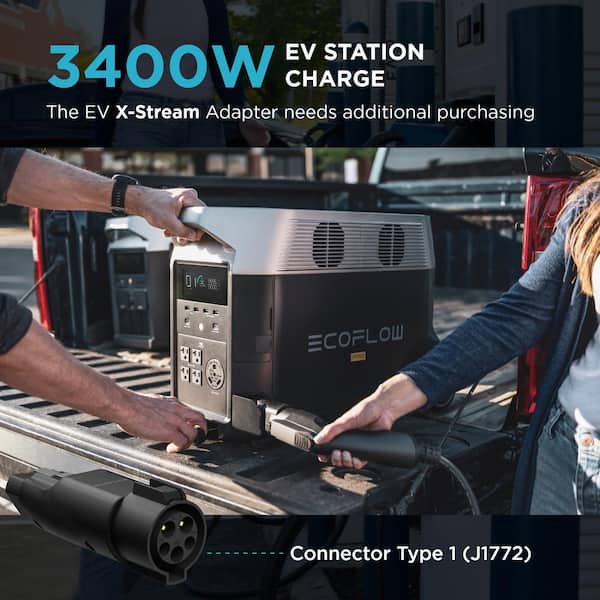 EcoFlow 3400-Watt Output Maximum (DELTA Pro) EV X-Stream Adapter