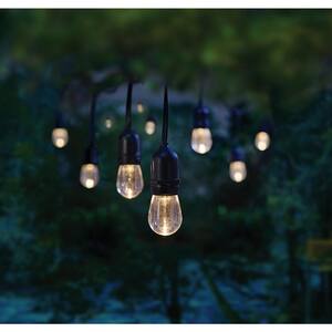 12-Light 24 ft. Integrated LED String Light with Color Changing Bulbs