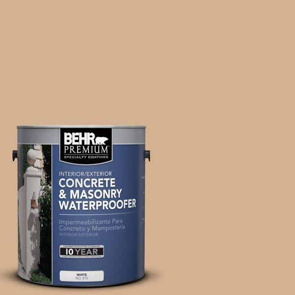 BEHR Premium 1 gal. #BW-42 Autumn Umber Concrete and Masonry Waterproofer
