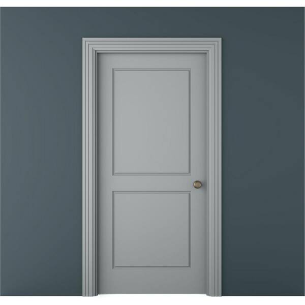 Ekena Millwork 5/8 in. x 4 in. x 94-1/2 in. Polyurethane Fluted Panel Window and Door Casing Moulding