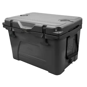 High Performance Gray 36 QT. Portable Chest Cooler - Durable Construction, Insulated Design, Outdoor Ready