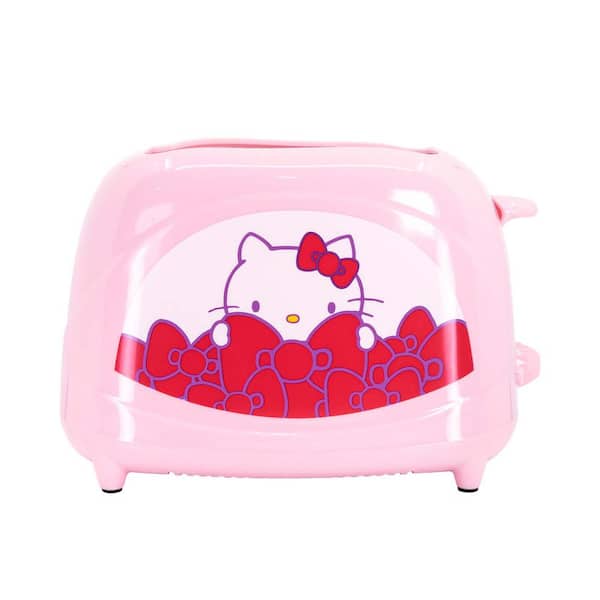 Uncanny Brands Pink Hello Kitty Two-Slice Toaster