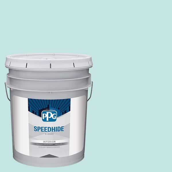 SPEEDHIDE 5 gal. PPG1231-2 Swan Lake Semi-Gloss Interior Paint