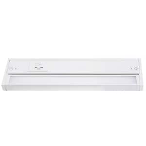 Elena 2.75 in. Hardwired White Integrated LED Under Cabinet Light