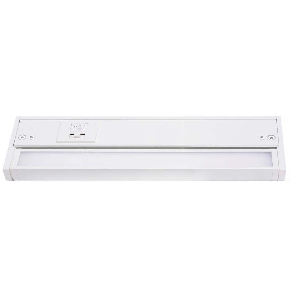 Elena 2.75 in. Hardwired White Integrated LED Under Cabinet Light price history on PriceWatchPro