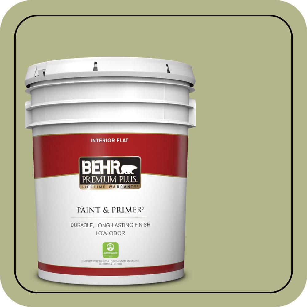 5 gal. #M350-4 Sweet Grass Flat Low Odor Interior Paint & Primer price history on PriceWatchPro
