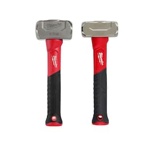 2 lbs. and 3 lbs. Fiberglass Drilling Hammer (2-Pack)