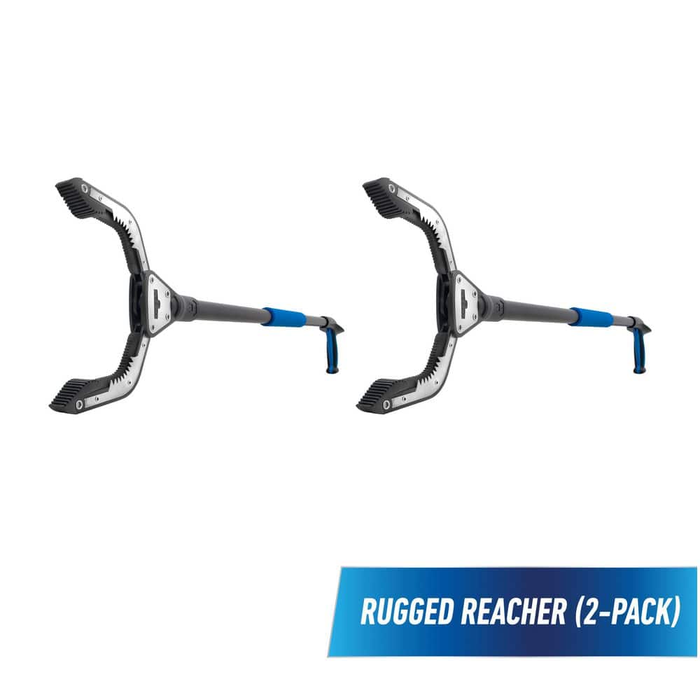 Rugged Reacher Outdoor Grabber Tool with Rotating Head for Litter and Trash Pick Up, Yard and Garden Cleanup (2-Pack) price history on PriceWatchPro