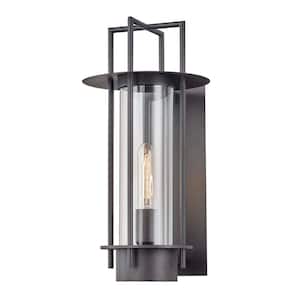 Carroll Park 1-Light Bronze Outdoor Wall Mount Sconce