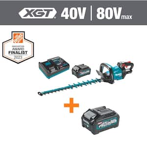 XGT 40V max Brushless Cordless 24 in. Hedge Trimmer Kit (4.0Ah) with bonus XGT 40V Max 4.0Ah Battery