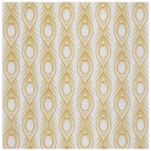 Merola Tile Saint Germain Gele Deco Jules 5-3/4 in. x 5-3/4 in ...