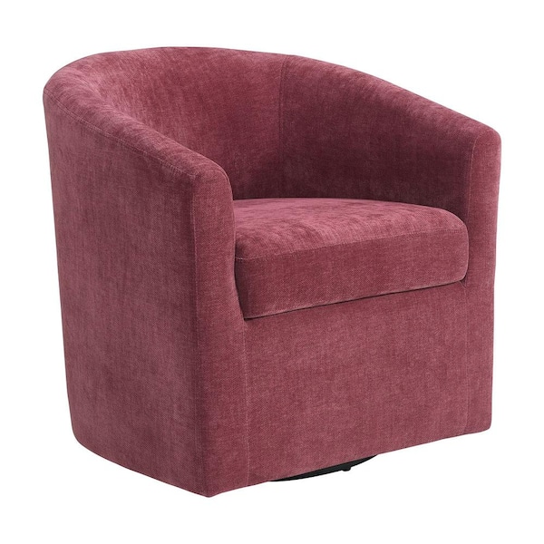Tora Red Robin Swivel Barrel Chair (Set of 1)