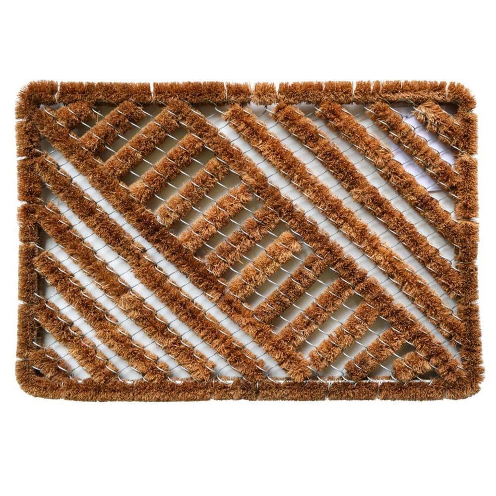 24 in. x 16 in. Brown Coir Outdoor Door Mat price history on PriceWatchPro