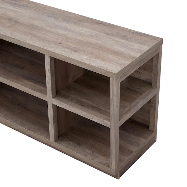 Meyer&Cross Freya 58 in. Gray Oak TV Stand Fits TV's up to Meyer&Cross Freya 58 in. Gray Oak TV Stand Fits TV's up to