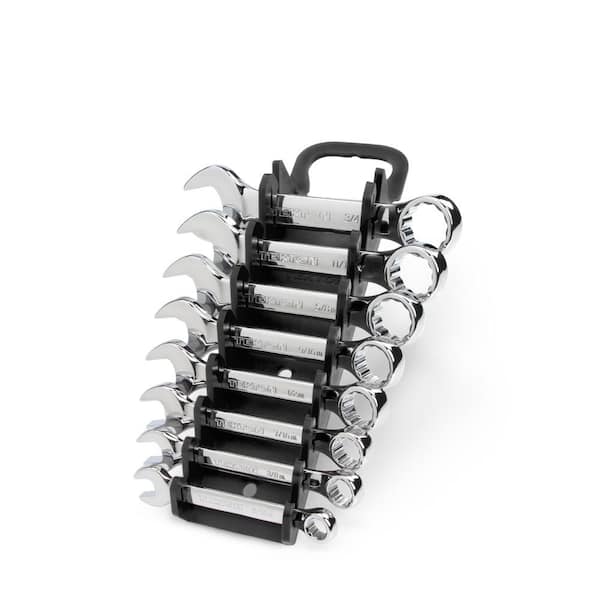 TEKTON 5/16-3/4 in. Stubby Combination Wrench Set (8-Piece)