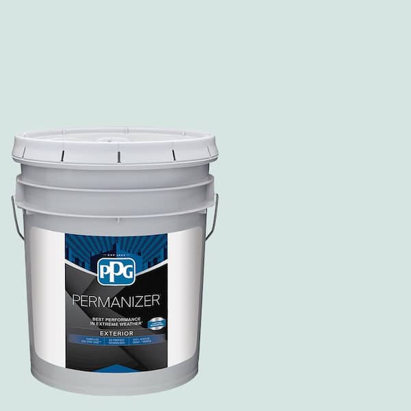 PERMANIZER 5 gal. PPG1145-3 Cave Pearl Flat Exterior Paint
