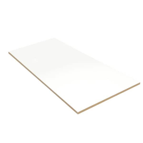Embassy White Finished 2 ft. x 4 ft. Modern Square Suspended Ceiling Tile (115 Total sq. ft./Case/Pallet)