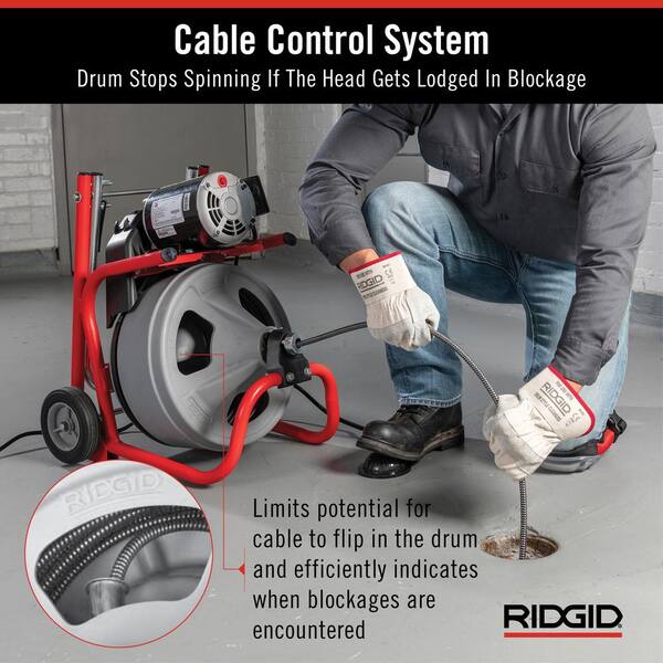 RIDGID K-400 Drain Cleaning Snake Auger 
