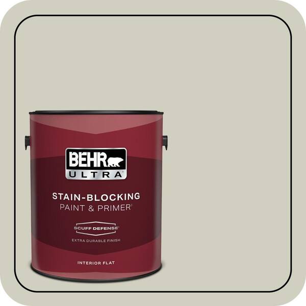 BEHR ULTRA 1 gal. #N350-2 Sawgrass Extra Durable Flat Interior Paint & Primer