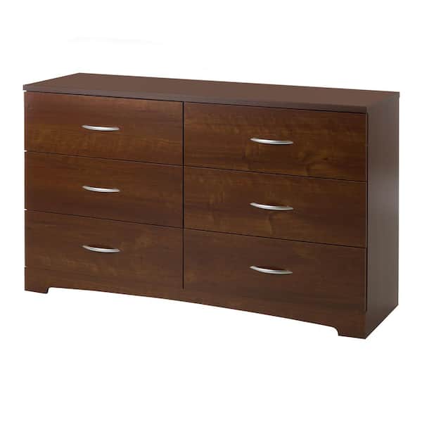 South Shore Step One 6-Drawer Sumptuous Cherry Dresser