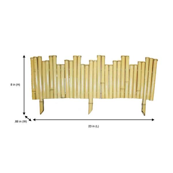 Vigoro 6 ft. Bambook Stakes (6-Pack) 84180HD - The Home Depot