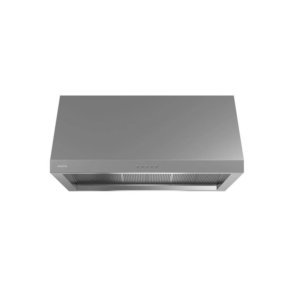 ARIETTA Lazio 36 in. Wall Mount Range Hood ALZ436SSB The Home Depot