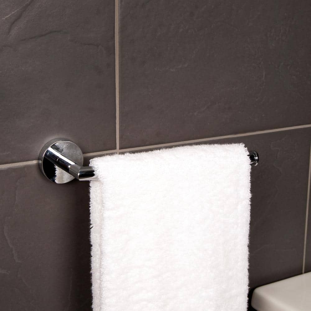 Chrome 10.6" Wall Mounted Towel Bar