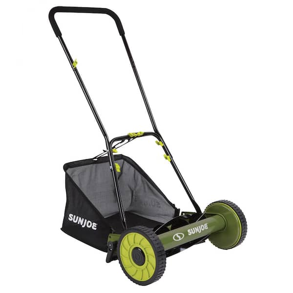 sun joe 18 inch reel mower