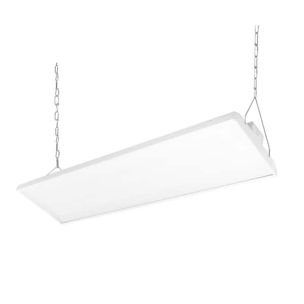 4 ft. White 1000-Watt Equivalent Integrated LED 40500 Lumens Dimmable Linear High Bay Light, 5000K Dayllight