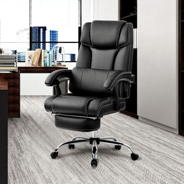 Boss Office Products Silhouette Ergonomic Bonded Leather High Back
